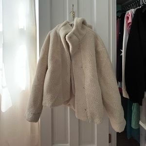 NWT Zara Furry Coat